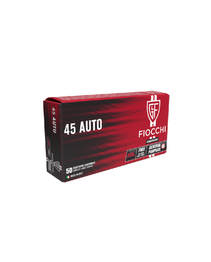 FIOCCHI 45 AUTO FMJ 230GR X50
