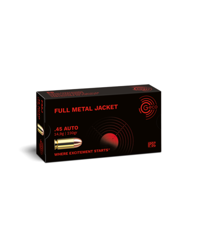 GECO 45 AUTO FMJ 230GR X50