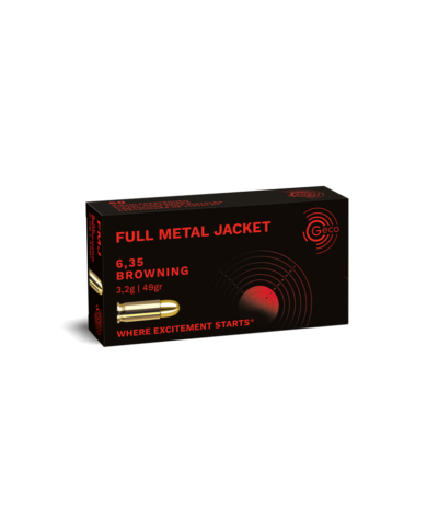 GECO 6.35 BROWNING 49GR FMJ x50