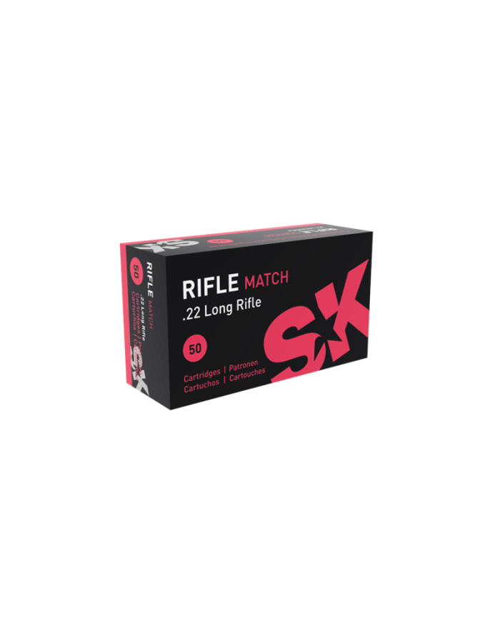 SK 22 LR RIFLE MATCH 40GR X50