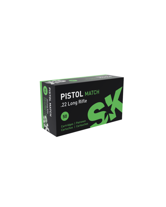 SK 22 LR PISTOL MATCH 40GR X50