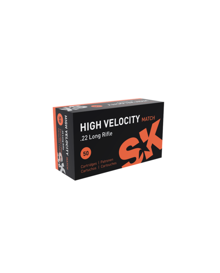 SK 22 LR HIGH VELOCITY MATCH 40GR X50