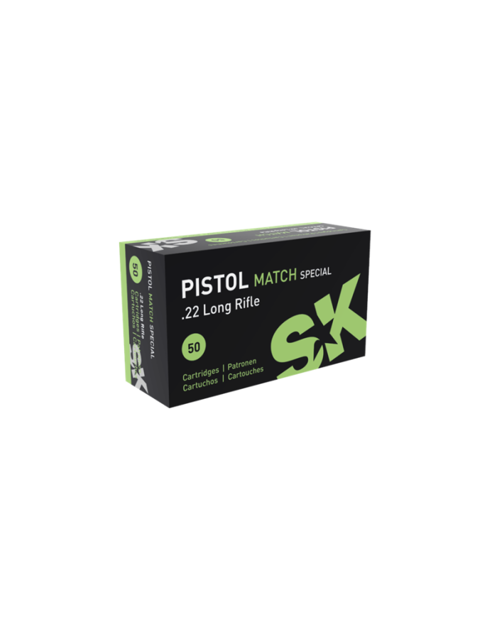 SK 22 LR PISTOL MATCH SPECIAL 40GR X50