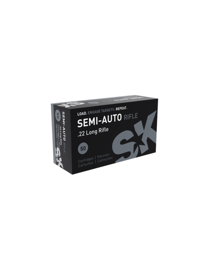 SK 22 LR SEMI AUTO RIFLE 40GR X50