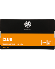 RWS 22 LR CLUB 40GR X50