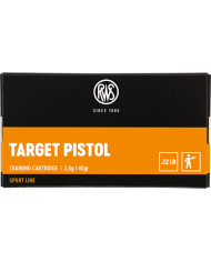 RWS 22 LR TARGET RIFLE 40GR X50