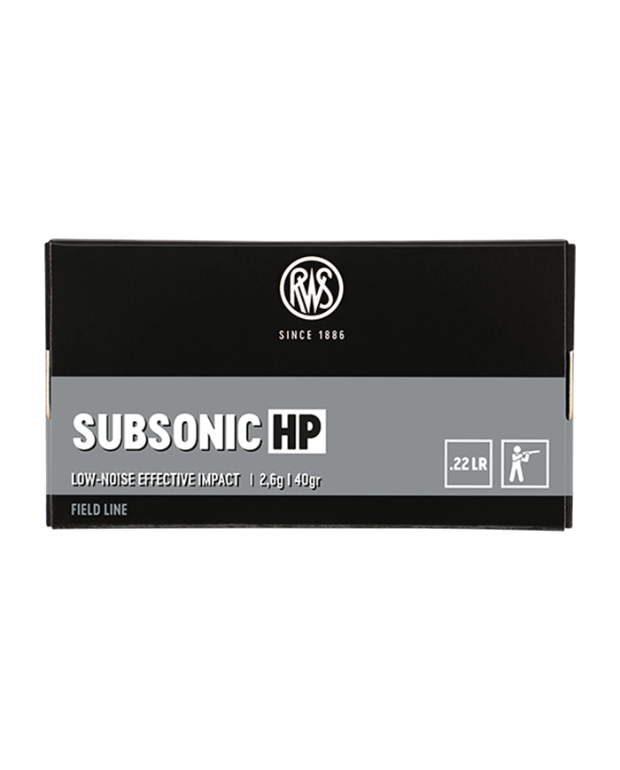 RWS 22 LR SUBSONIC HP 40GR X50