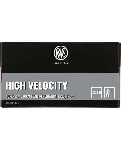 RWS 22 LR HIGH VELOCITY 40GR X50