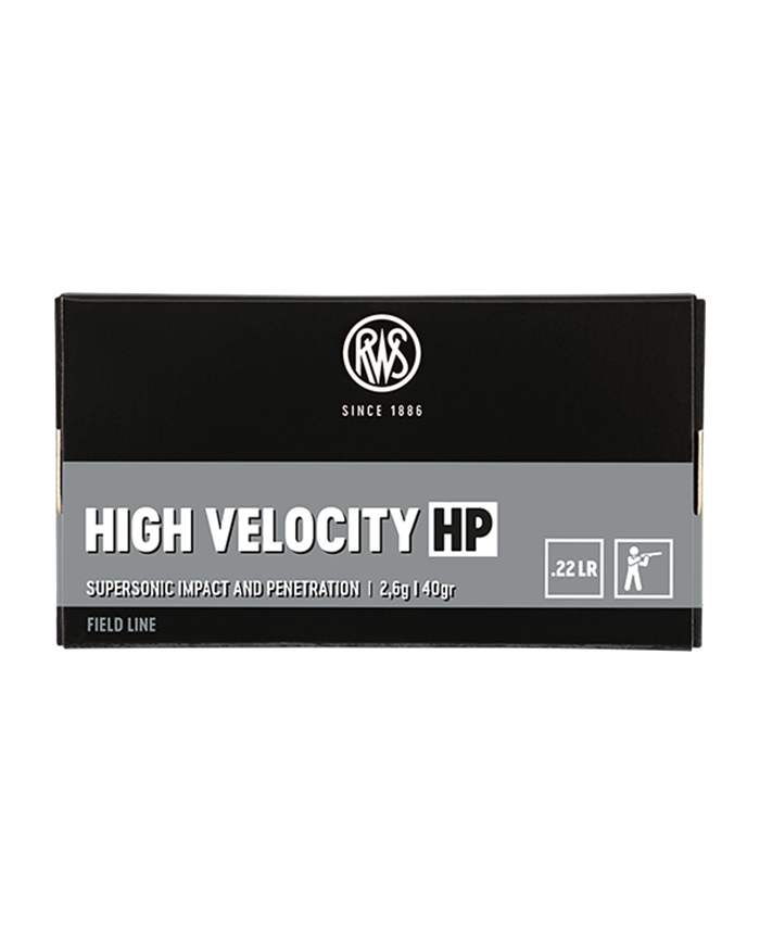 RWS 22 LR HIGH VELOCITY HP 40GR X50