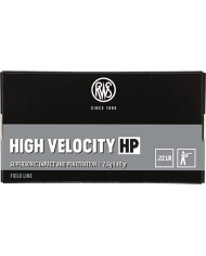 RWS 22 LR HIGH VELOCITY HP 40GR X50