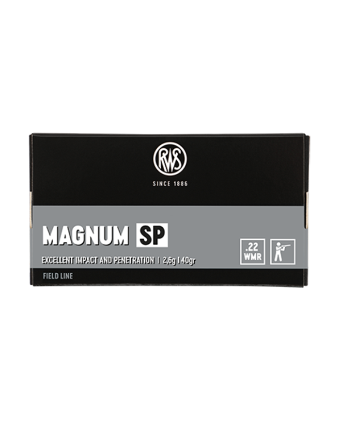 RWS 22 MAGNUM SP 40GR X50