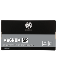 RWS 22 MAGNUM FMJ 40GR X50