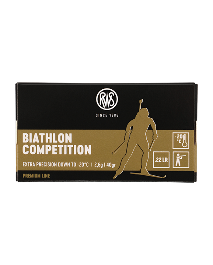 RWS 22 LR BIATHLON COMPETITION 40GR X50