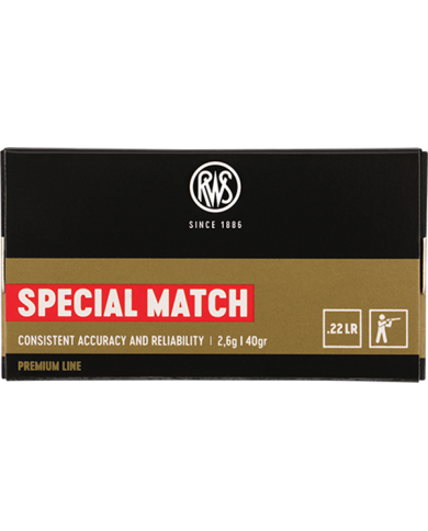 RWS 22 LR SPECIAL MATCH 40GR X50
