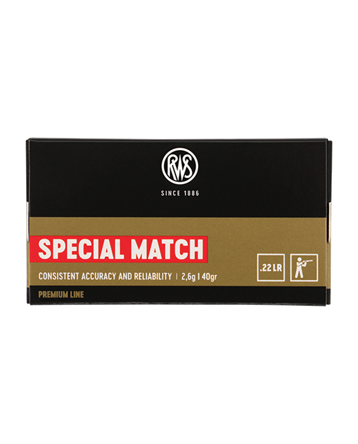 RWS 22 LR SPECIAL MATCH 40GR X50