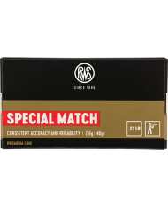 RWS 22 LR SPECIAL MATCH 40GR X50