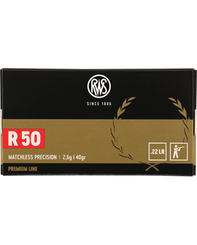RWS 22 LR R50 40GR X50