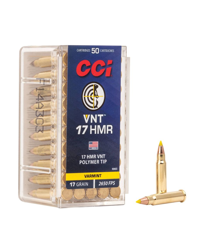 CCI 17 HMR VNT VARMINT 17GR X50