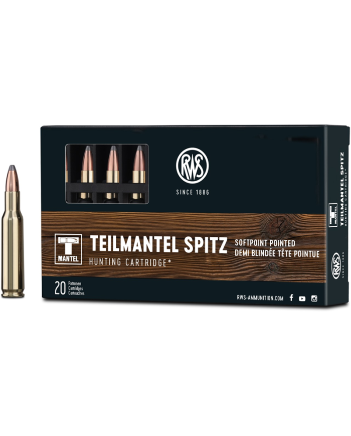 RWS 243 WIN TEILMANEL SPITZ (TMS) 100GR X20