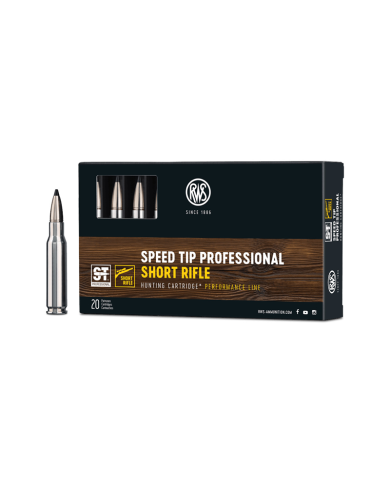 RWS 30-06 SPEED TIP PROFESSIONAL SHORT RIFLE 165GR X20