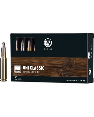 RWS 30-06 UNI CLASSIC (UNI) 180GR X20