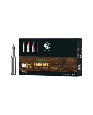 RWS 308 WIN HIT SHORT RIFLE 150GR X20