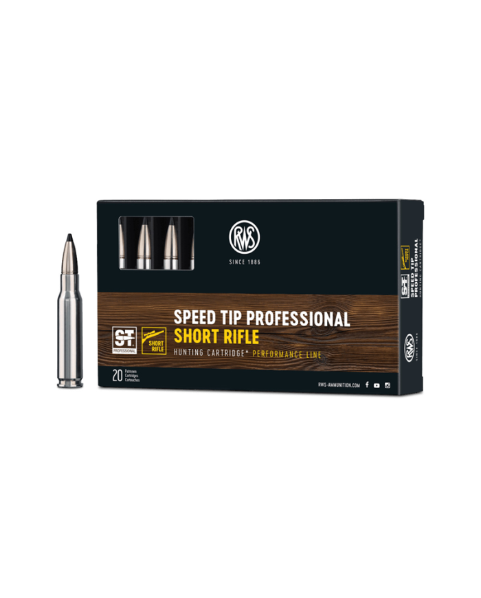 RWS 308 WIN SPEED TIP PROFESSIONAL SHORT RIFLE 165GR X20