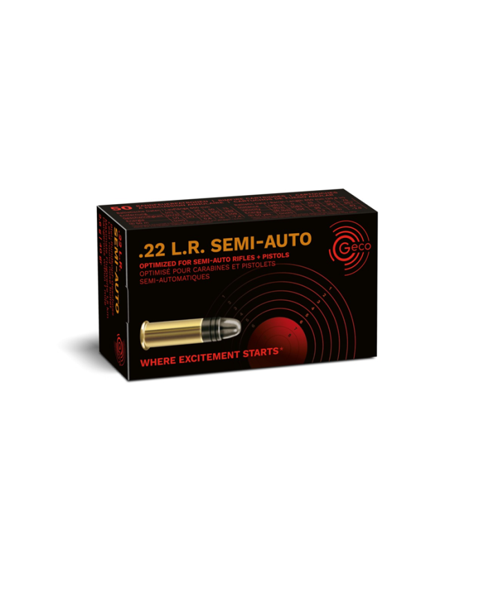 GECO 22 LR SEMI AUTO 40GR X50