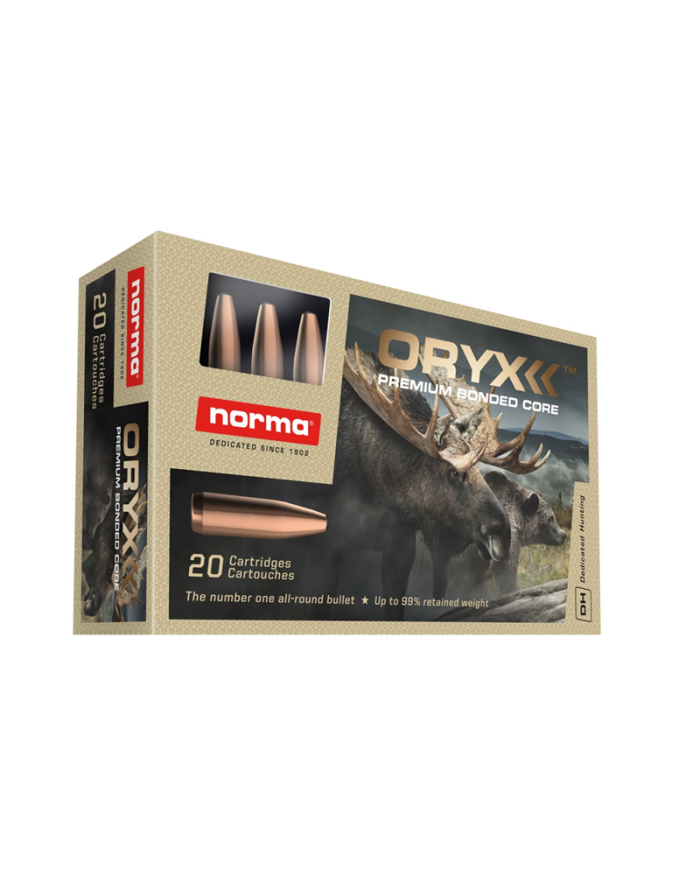 NORMA 9.3X74R ORYX 285GR X20
