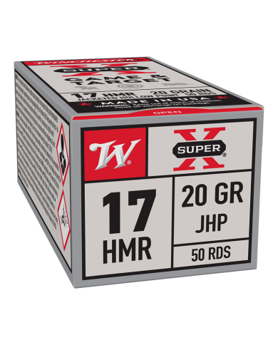 WINCHESTER 17 HMR SUPER-X JHP 20GR X50