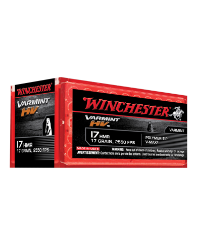 WINCHESTER 17 HMR VARMINT HV 17GR X50