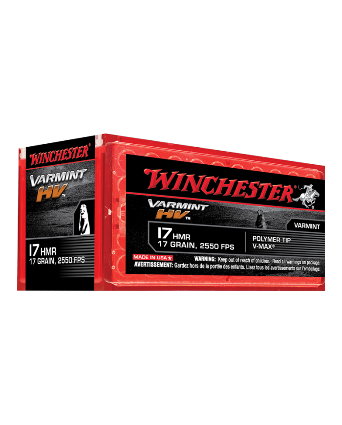 WINCHESTER 17 HMR VARMINT HV 17GR X50