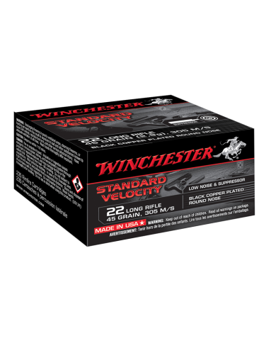 WINCHESTER 22 LR STANDARD VELOCITY 45GR X235