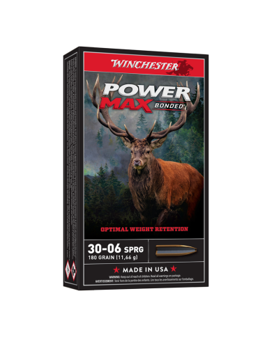 WINCHESTER 30-06 POWER MAX 180GR X20