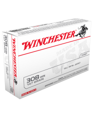 WINCHESTER 308 WIN FMJ 147GR X20