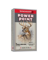WINCHESTER 7MM REM MAG POWER POINT 175GR X20
