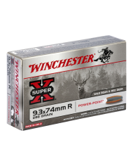 WINCHESTER 9.3X62 POWER POINT 286GR X20