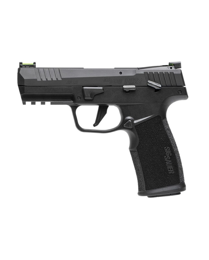 SIG SAUER P322 OPTIC READY 1/2X28 BLACK 22LR